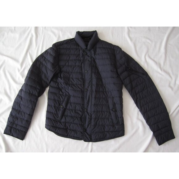 Women Rag & Bone Snap Button Puffer Duck Down Jacket Sz 36 (WS79) - Picture 1 of 12